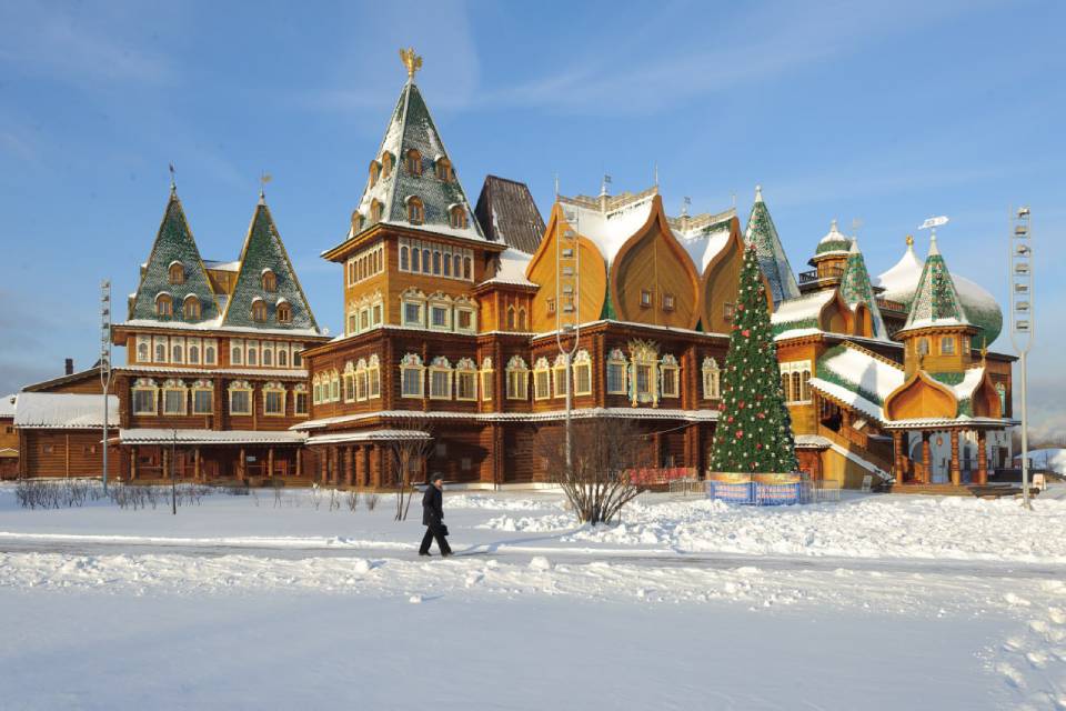 Каток в Коломенском