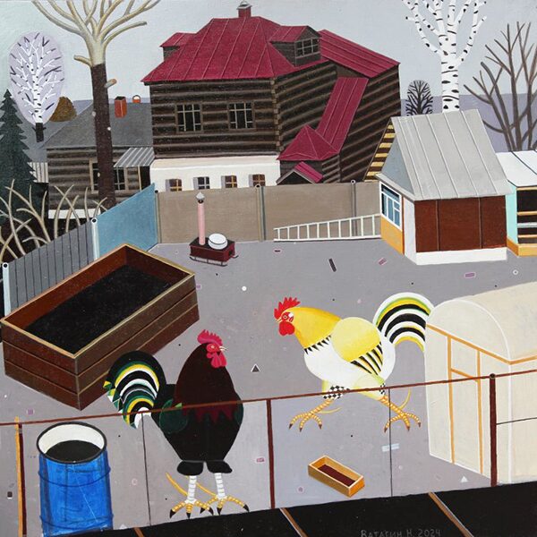 Выставка «Мир Николая Ватагина: живопись и деревянная скульптура» в Дарвиновском музее