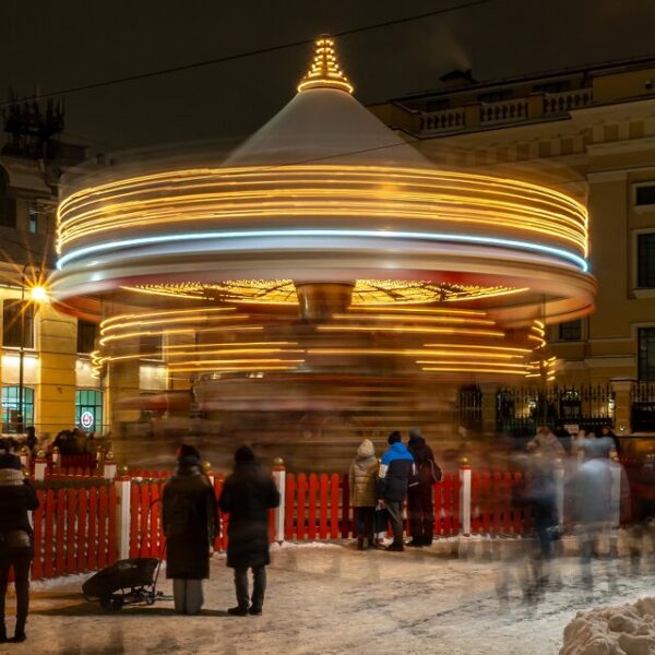 Рождественская ярмарка на Манежной площади