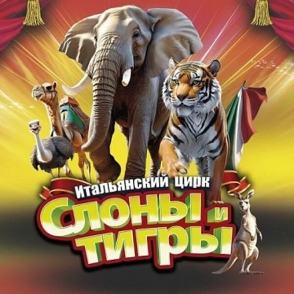 Шоу «Итальянский цирк: слоны и тигры»