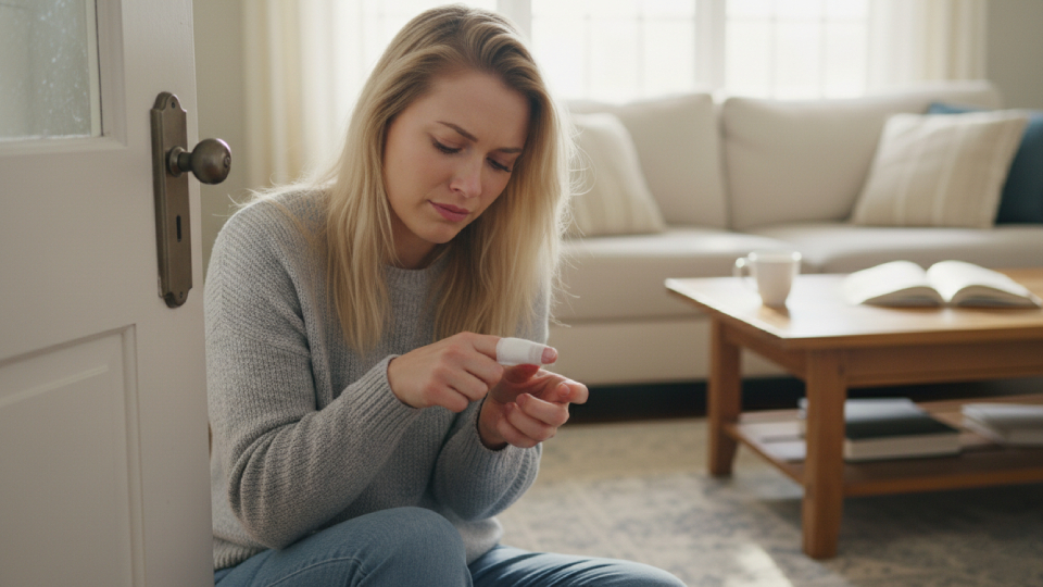 Что делать, если прищемил палец