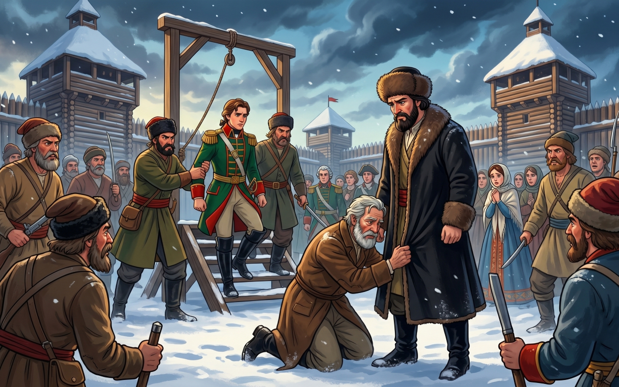 Краткое содержание повести «Капитанская дочка» А. С. Пушкина