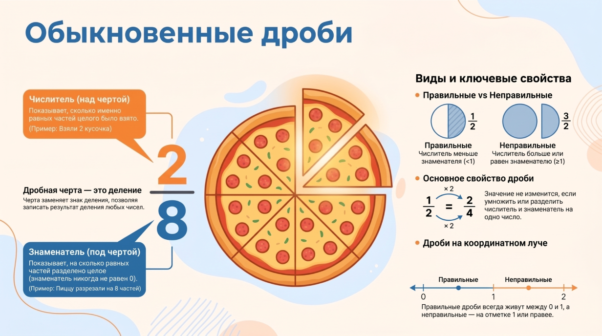 Обыкновенные дроби