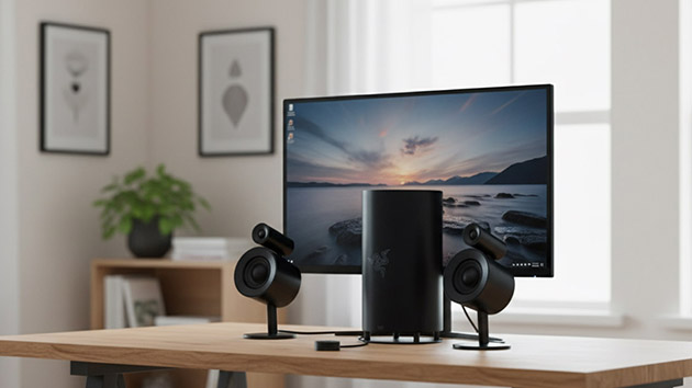 Razer Nommo Pro. Фото: Павел Громов / Нейросеть