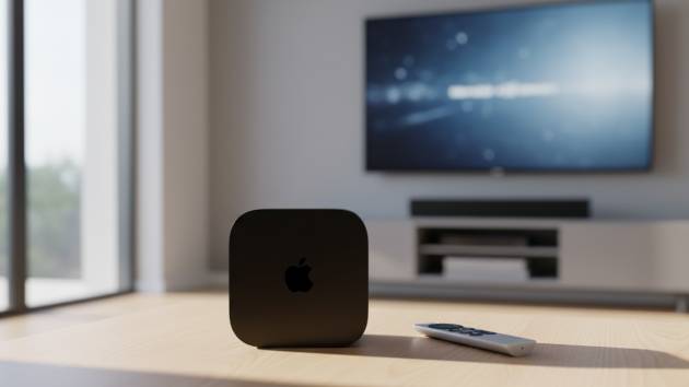 Apple TV 4K. Фото: Ян Ляпин / Нейросеть