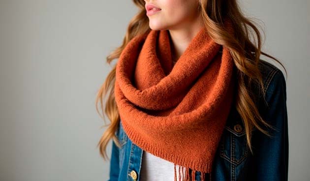 Красивый палантин