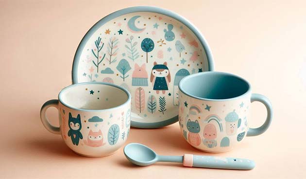 Набор детской посуды