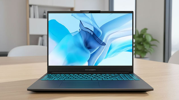 Maibenben X-Treme Typhoon X16A. Фото: Павел Громов / Нейросеть