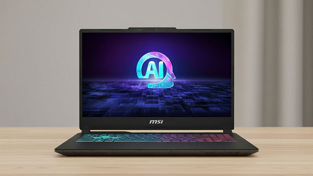 MSI Cyborg 15 AI. Фото: Павел Громов / Нейросеть