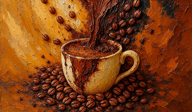 Кофейная картина