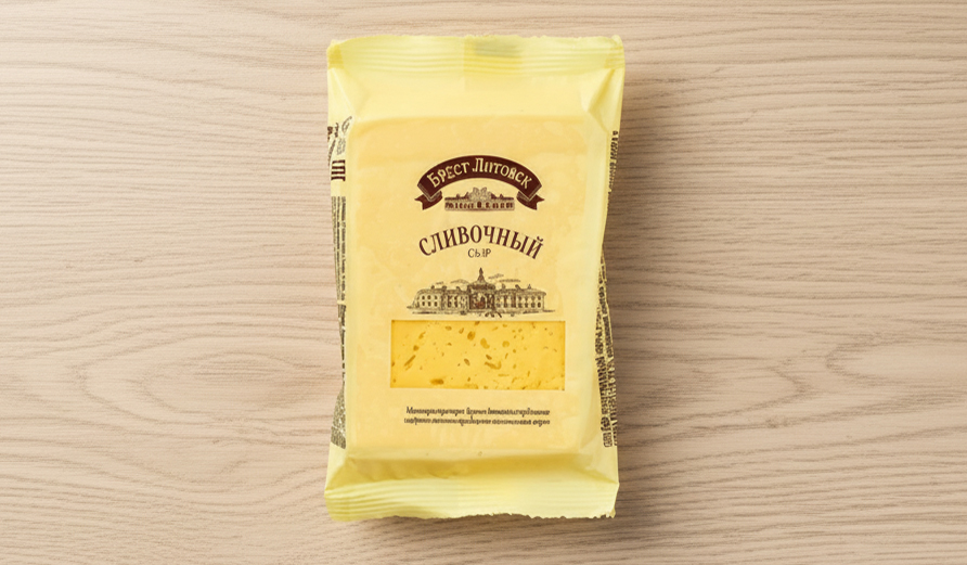Сыр сливочный полутвердый «Брест-Литовск»