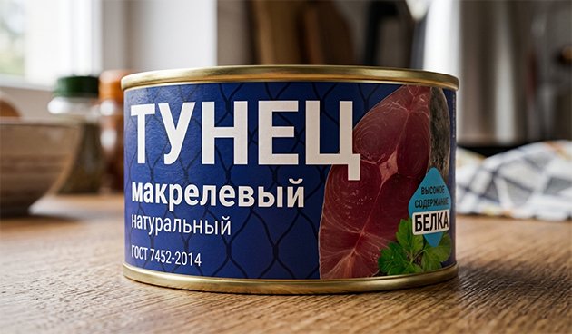 Тунец, куски «Рыбарь»