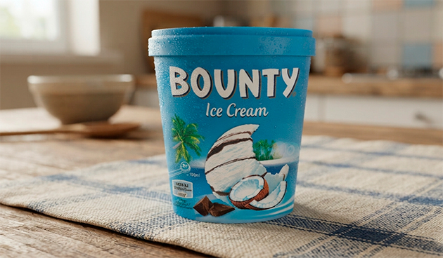 Молочное мороженое Bounty