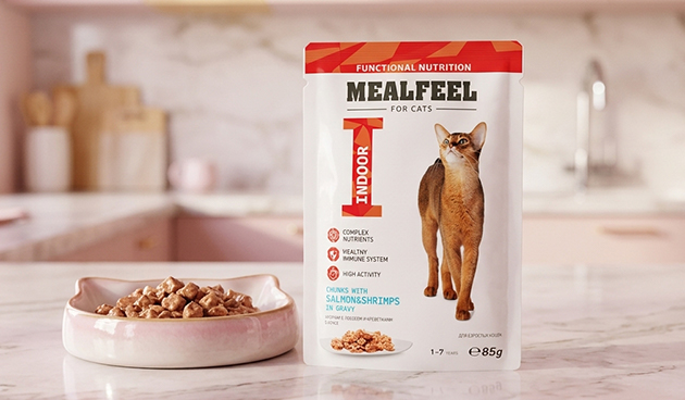 Влажный корм для взрослых кошек Mealfeel