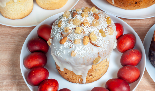 Маковый кулич