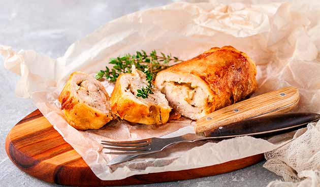 Куриный рулет