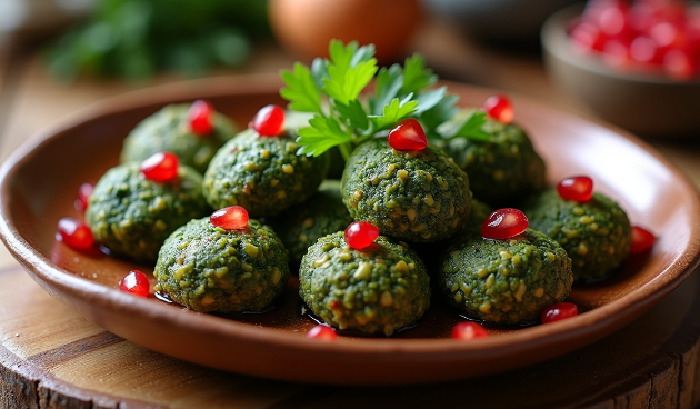 Пхали из шпината