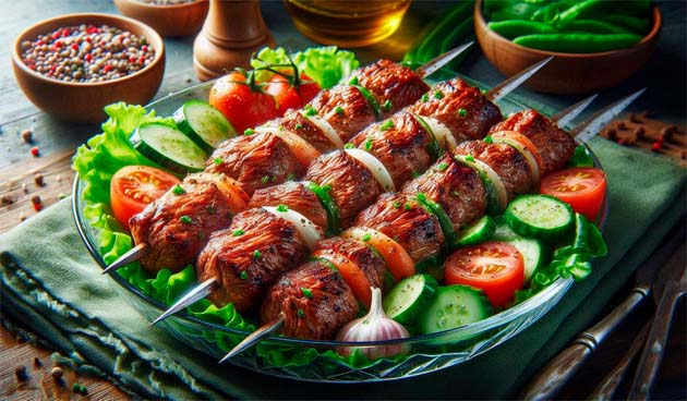 Шашлык на йогурте