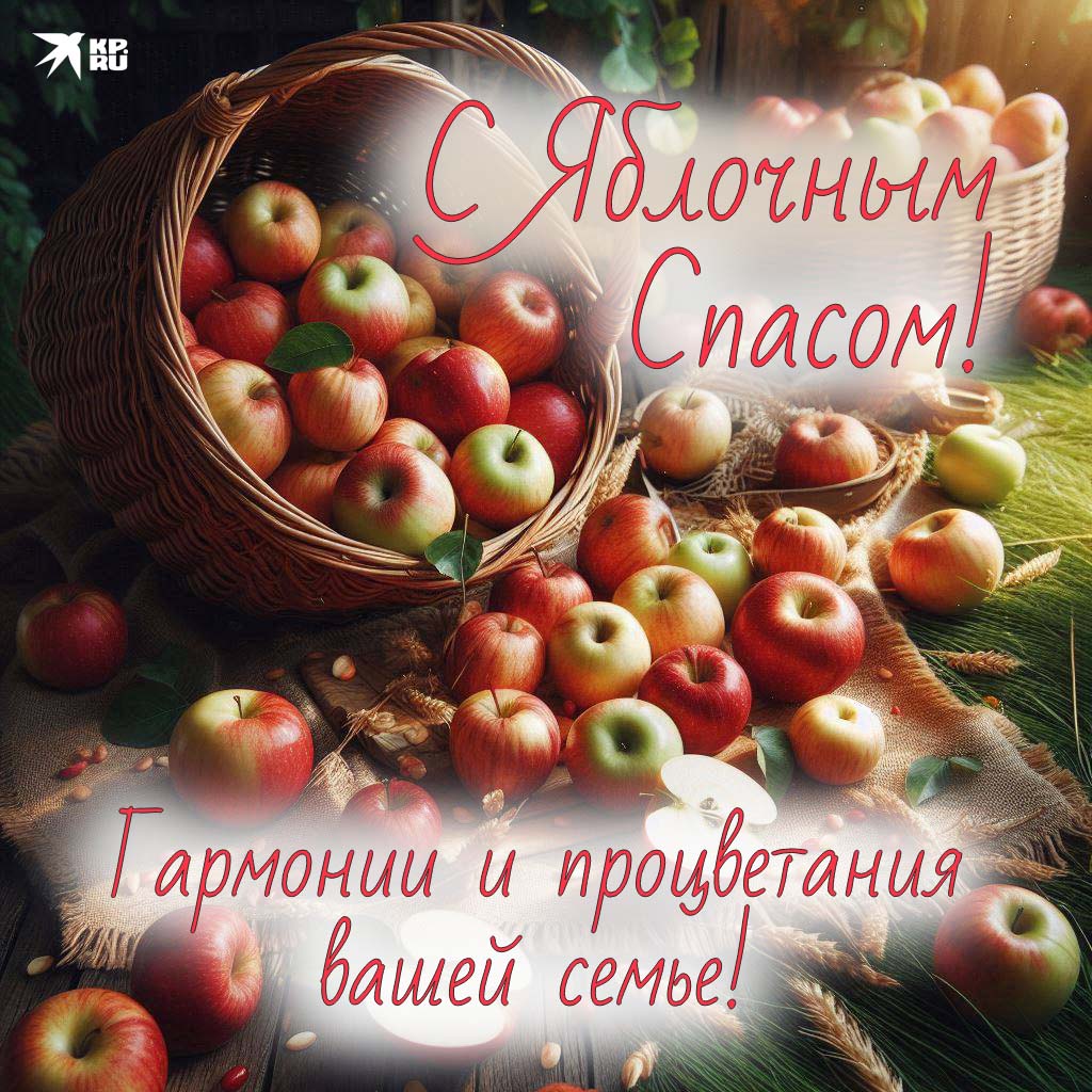 Популярные открытки «С Яблочным Спасом»
