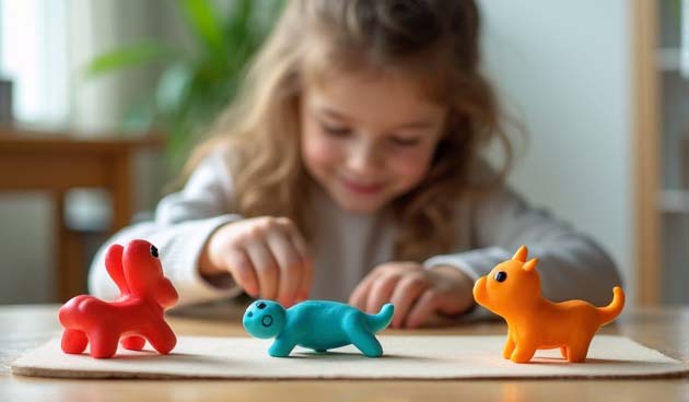 Лепка из пластилина