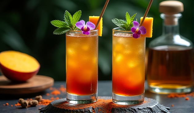 Май Тай с текилой и манго