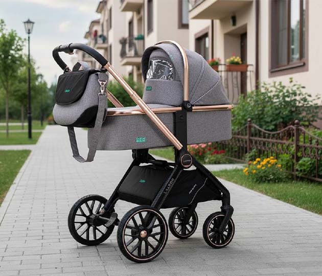 Детская модульная коляска 3 в 1 Luxmom 788
