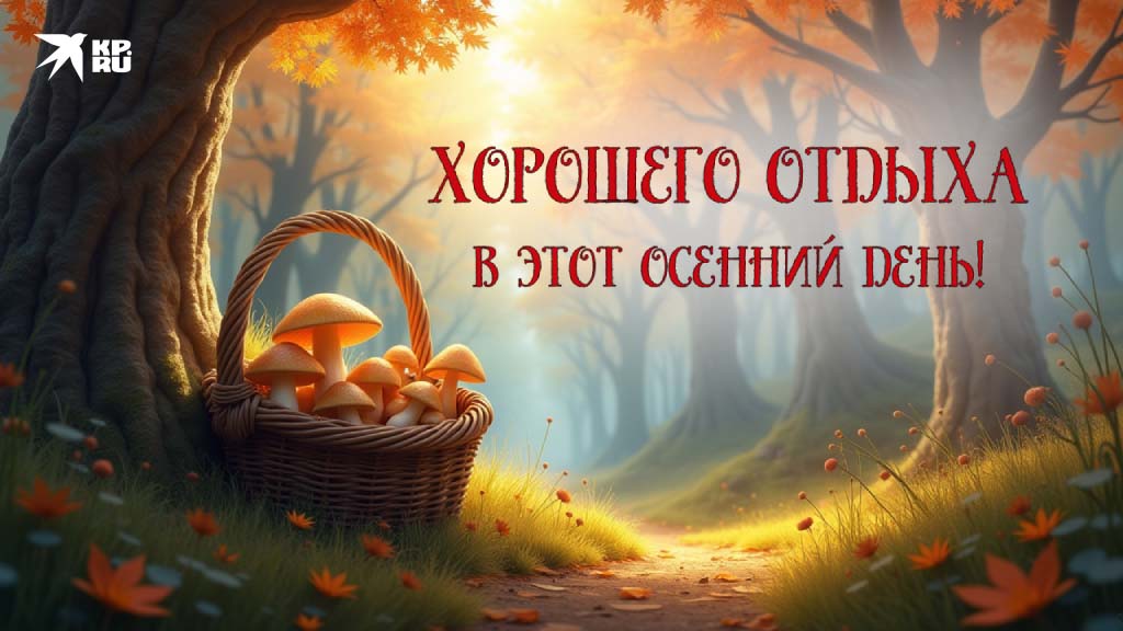 Картинки с пожеланиями отличных осенних выходных