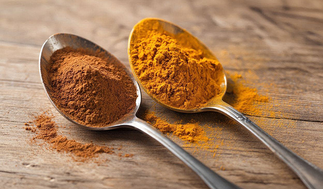 Корица с куркумой