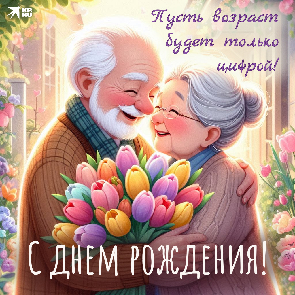 Открытки «С днем рождения» для женщины и девушки