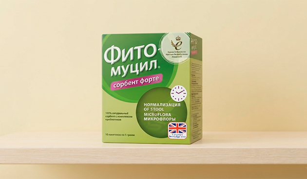 Порошок «Фитомуцил Сорбент Форте»