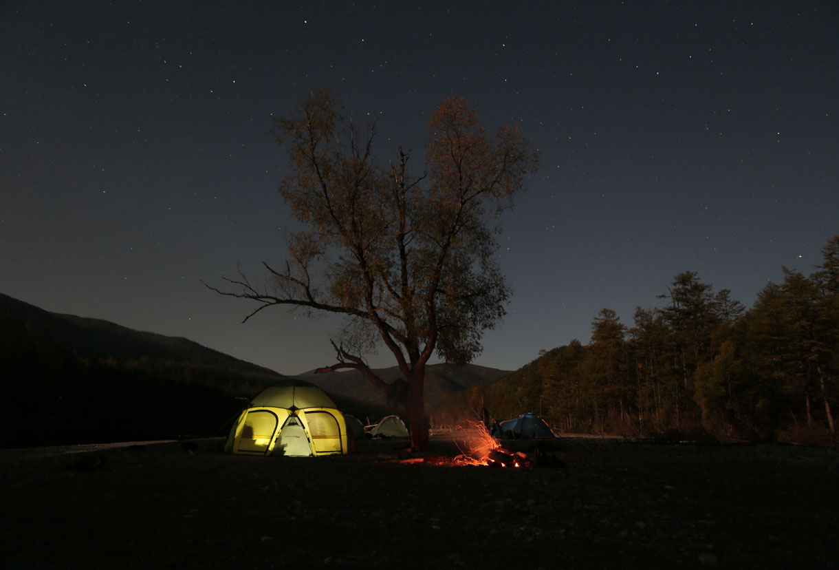 Ночь на идеальной косе.