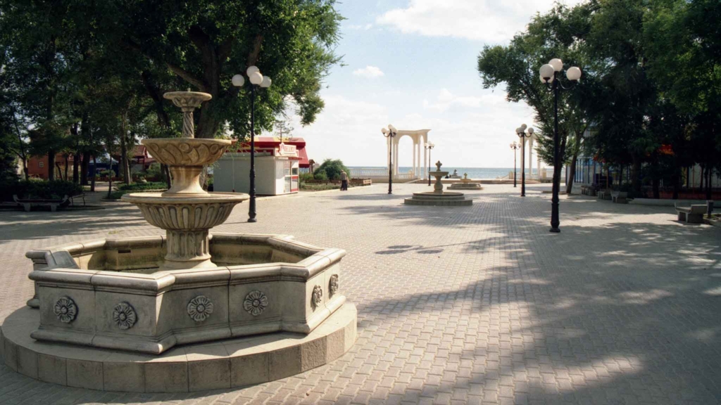 фонтан в алуште