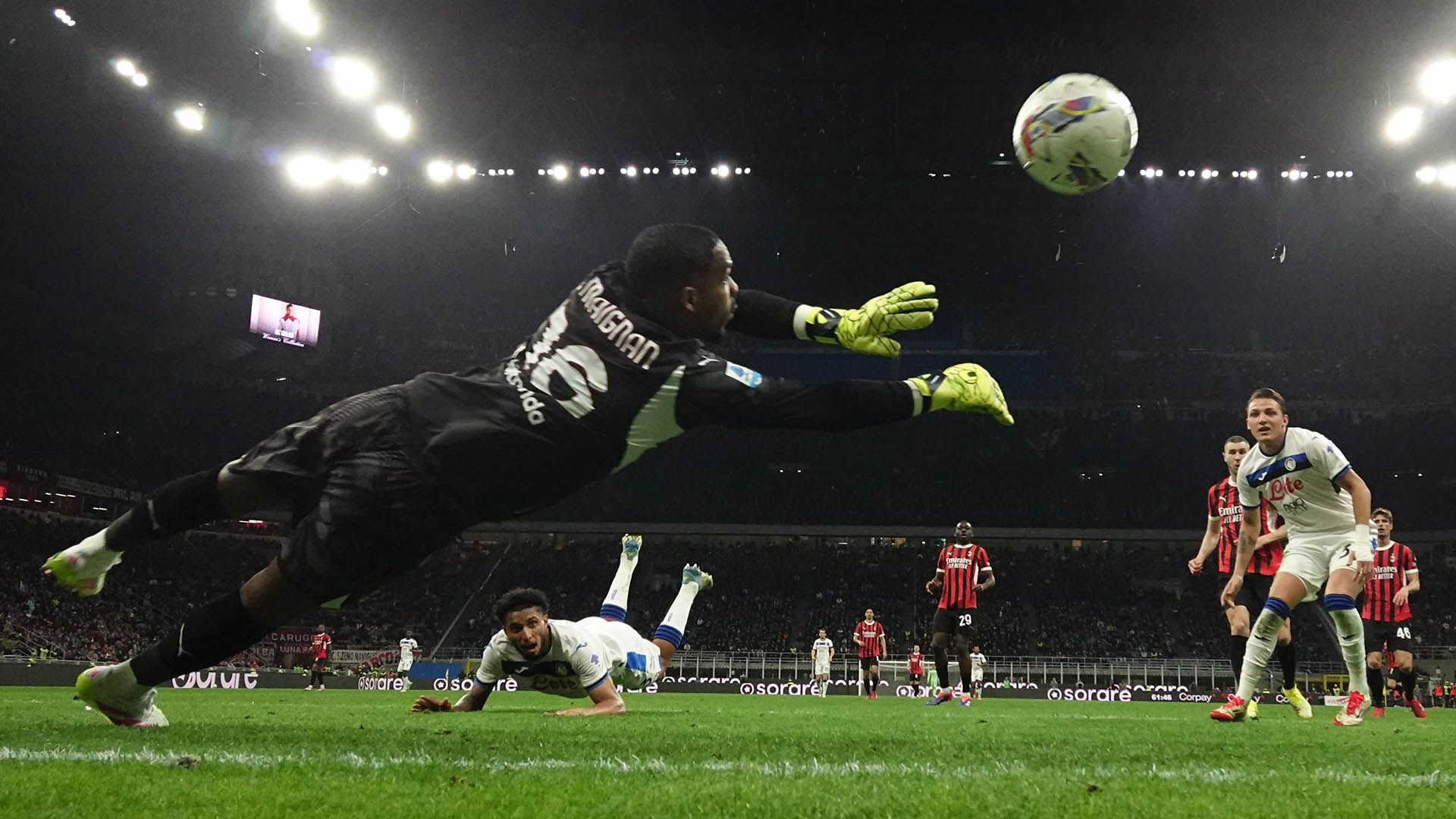 ФК «Аталанта» — ФК «Милан». Фото: globallookpress.com/Xinhua