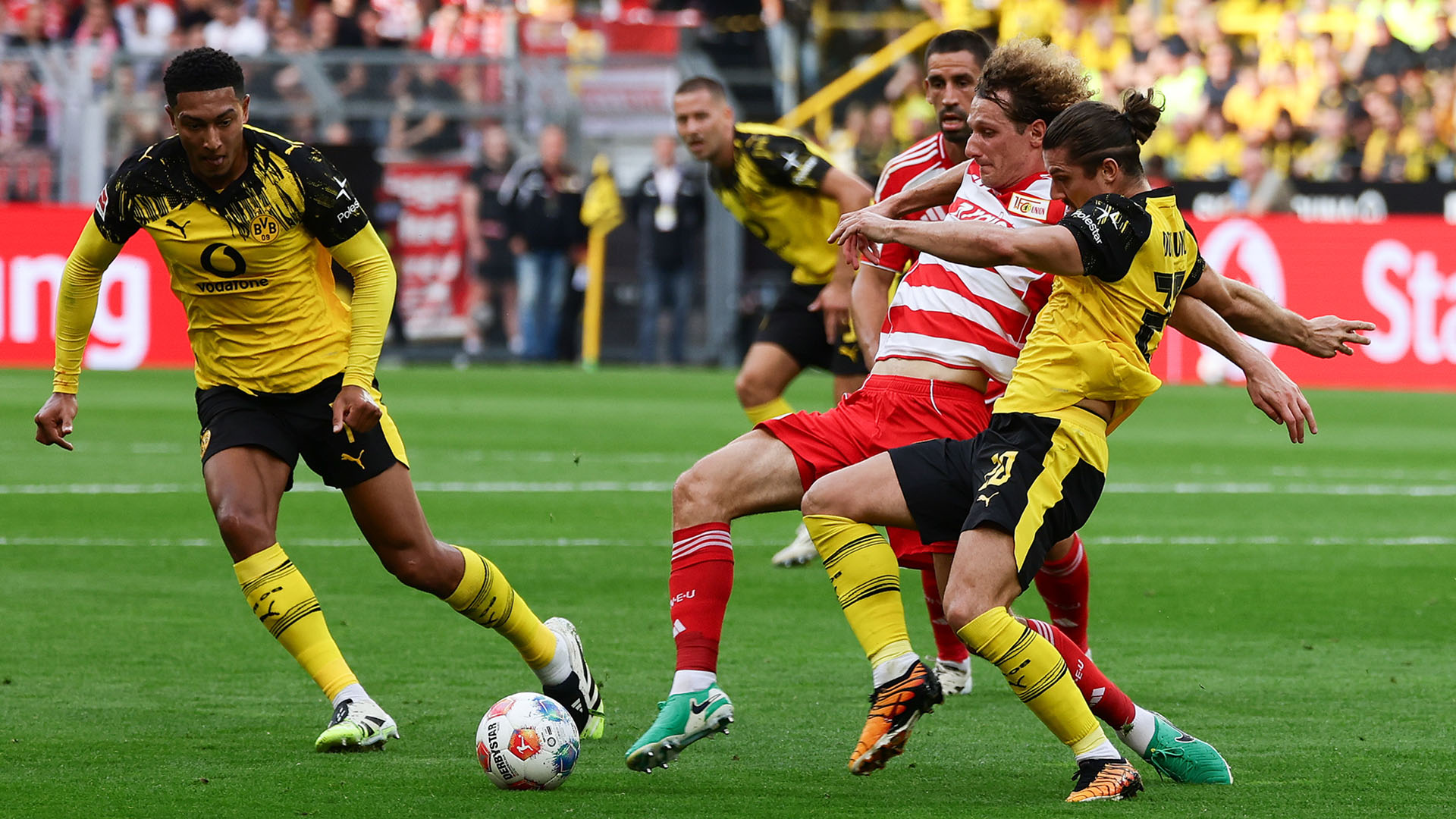 ФК «Унион» – ФК «Боруссия Дортмунд». Фото: globallookpress.com/Joachim Bywaletz