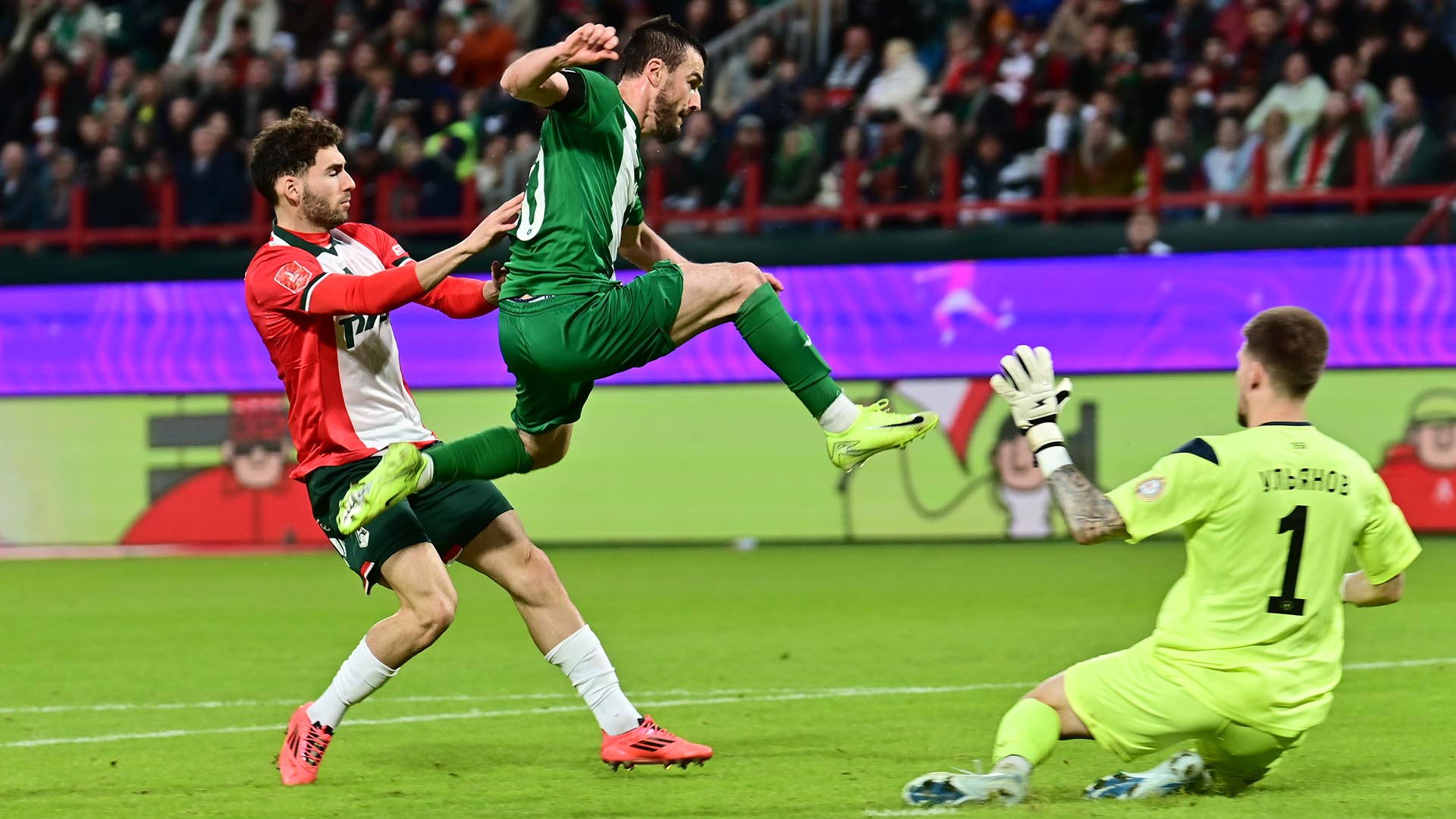 ФК «Локомотив Москва» — ФК «Ахмат». Фото: globallookpress.com/Pavel Kashaev