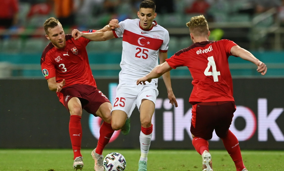 Швейцария последнюю встречу в группе Евро-2020 провела против Турции. Фото: REUTERS