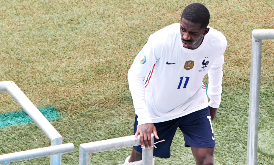 Нападающий «Барселоны» Усман Дембеле покинул расположение сборной Франции. Фото: Global Press Look