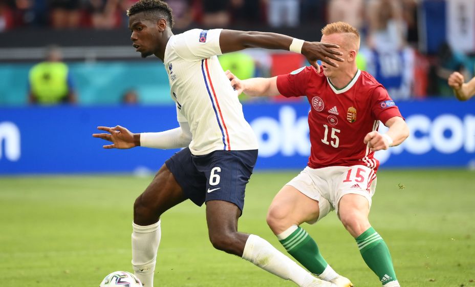 Поль Погба подвергся расизму на матче против Венгрии. Фото: Reuters