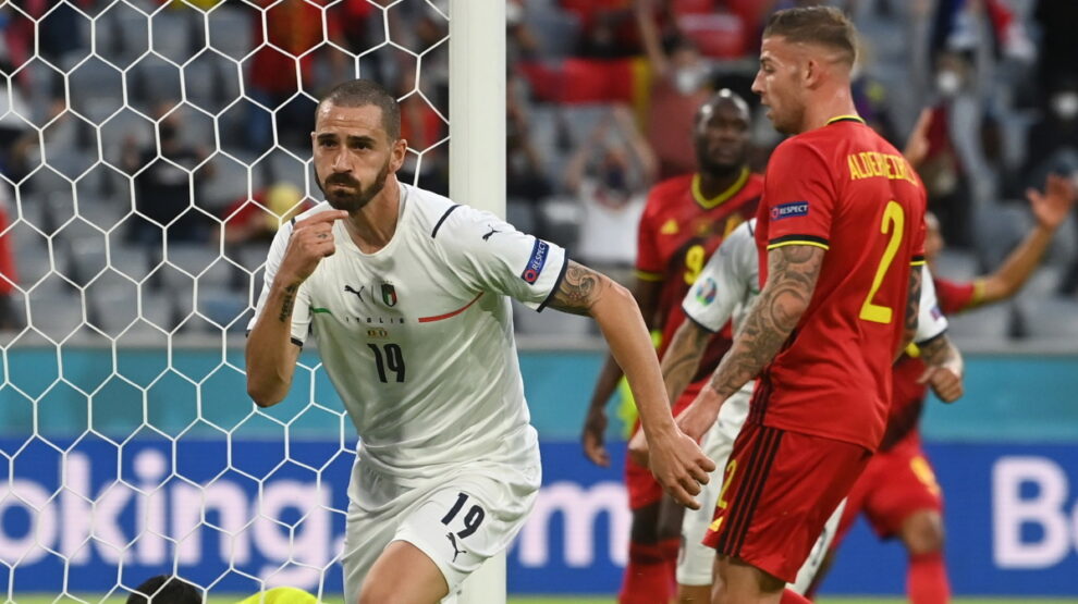 Бельгия - Италия Евро-2020 Бонуччи