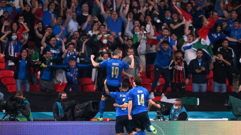 Финал Евро-2020 Англия - Италия Бонуччи