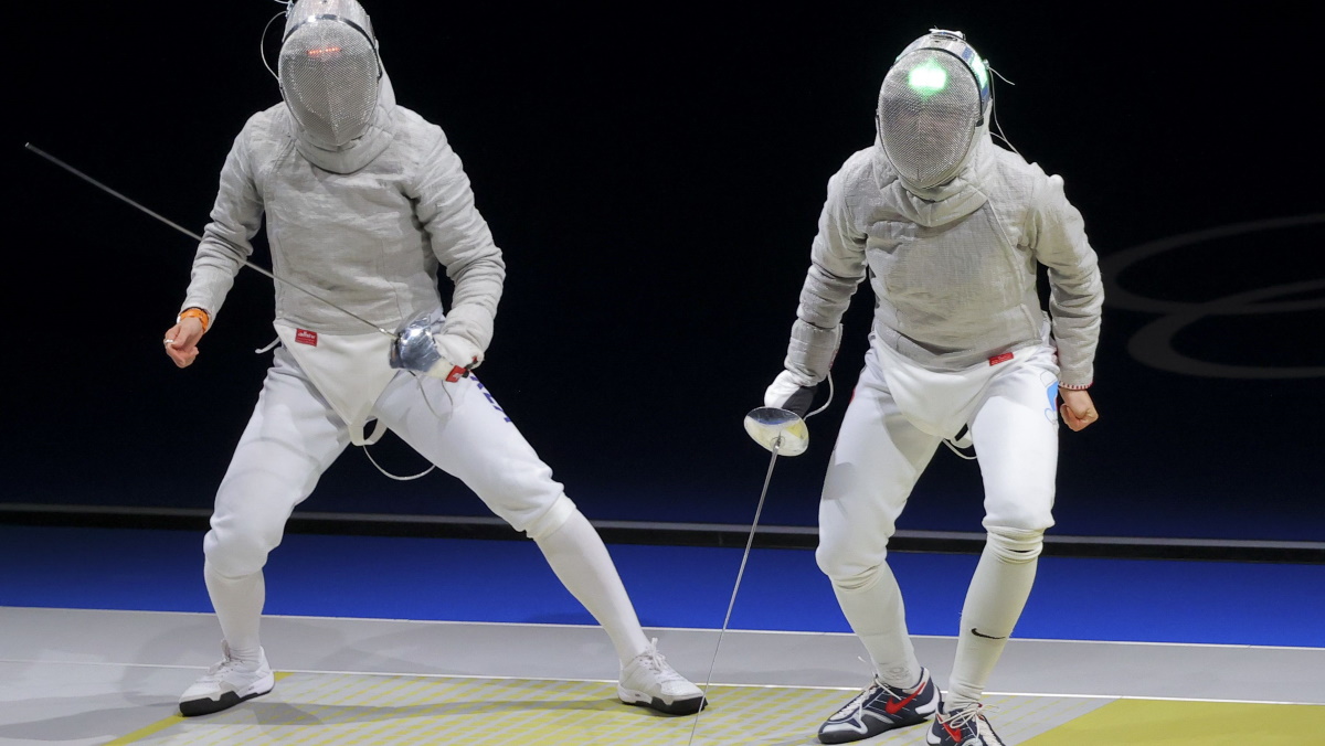 Российские саблистки победили Южную Корею и прошли в финал. Фото: REUTERS