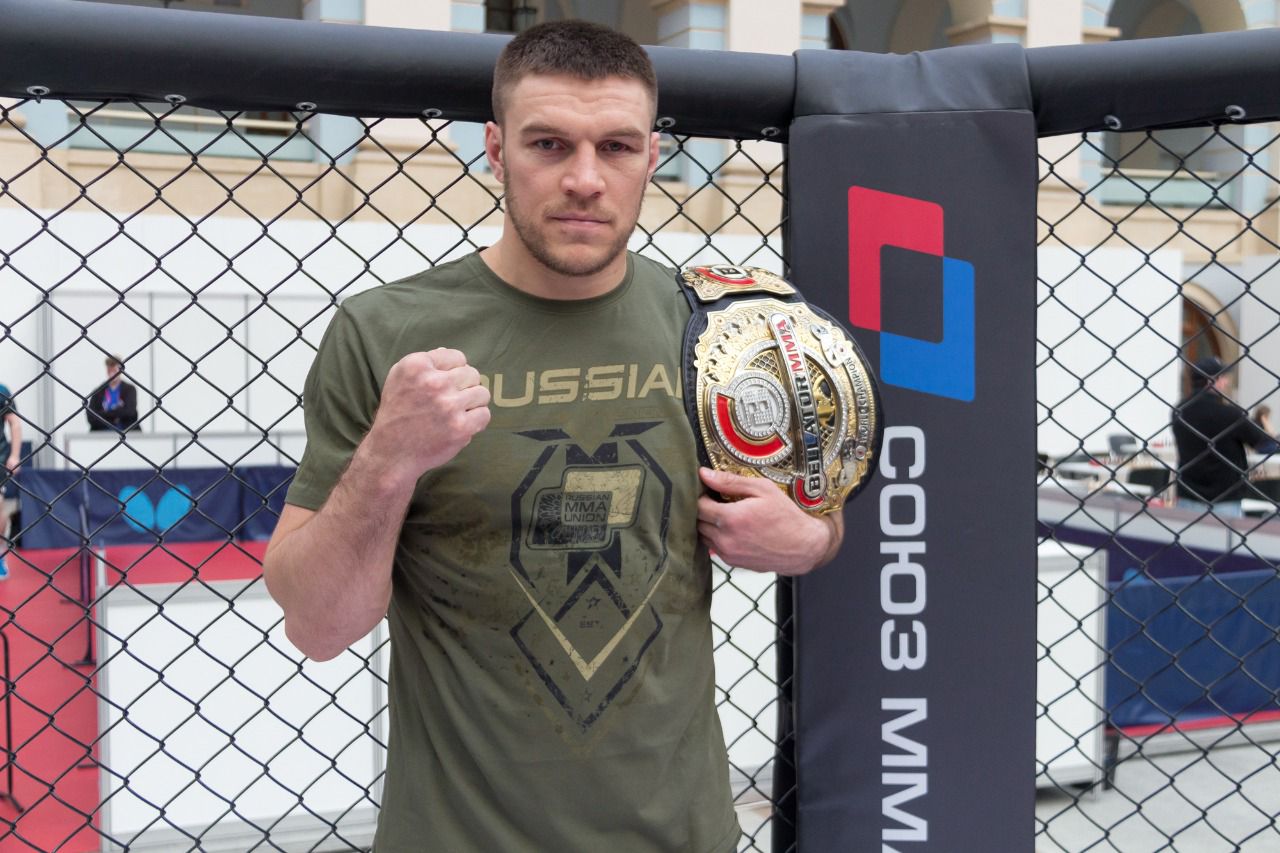 Вадим Немков пока еще не выступал в Топ-ММА. Фото: Союз ММА России