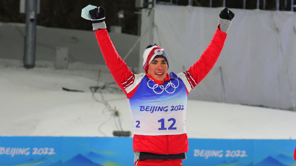 Александр Терентьев обошел Большунова на чемпионате России. Фото: REUTERS