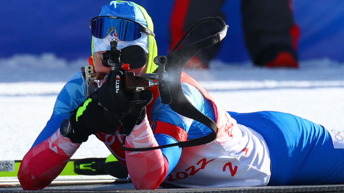 Кристина Резцова - одна из главных звезд российского биатлона. Фото: REUTERS