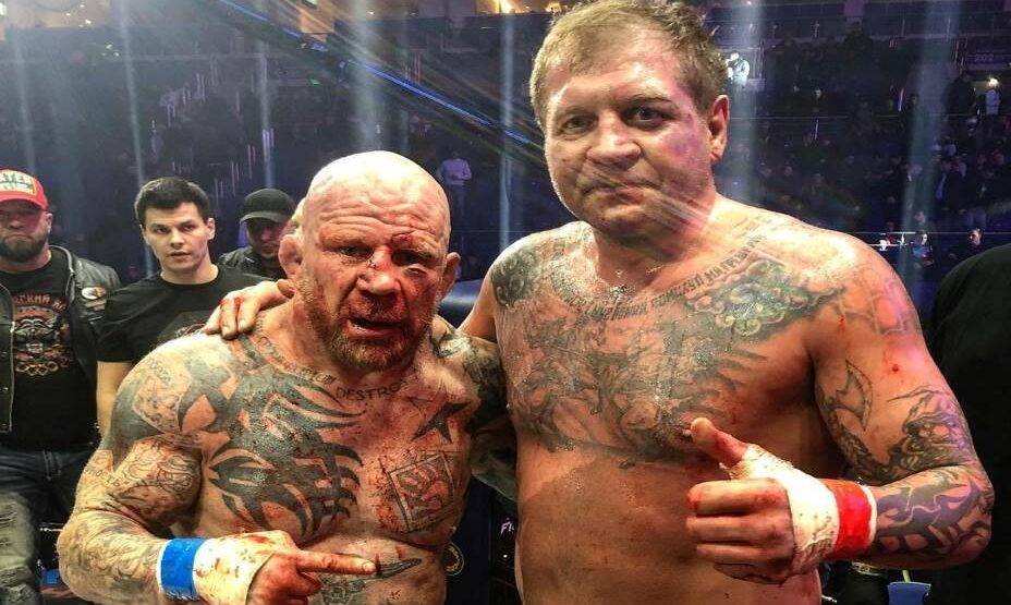 Александр Емельяненко и Джефф Монсон