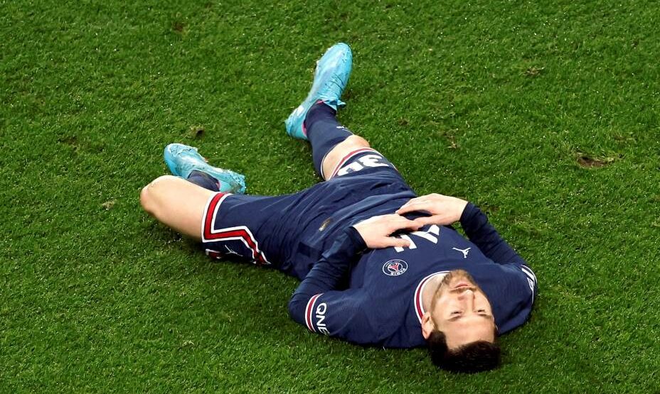 В Париже Месси сам не свой