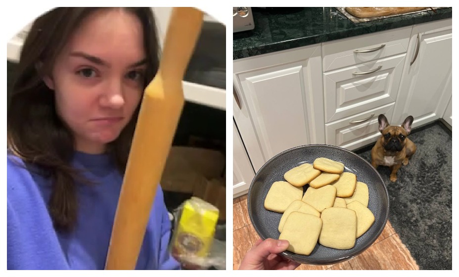 Медведева напекла блинов и печенья. Фото: Telegram Евгении Медведевой