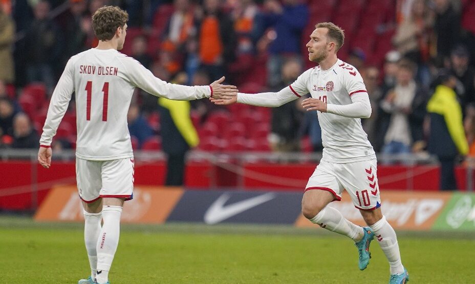 Кристиан Эриксен сборная Дании