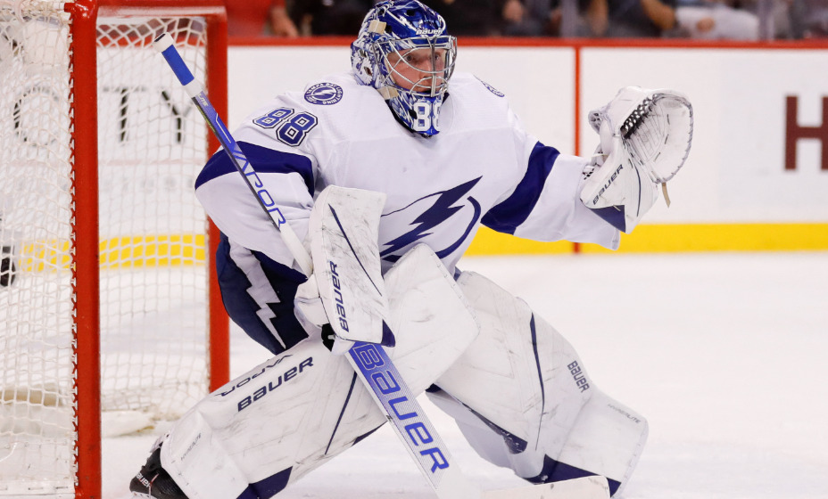 Василевский обошел Гашека по числу набранных очков в НХЛ. Фото: Reuters