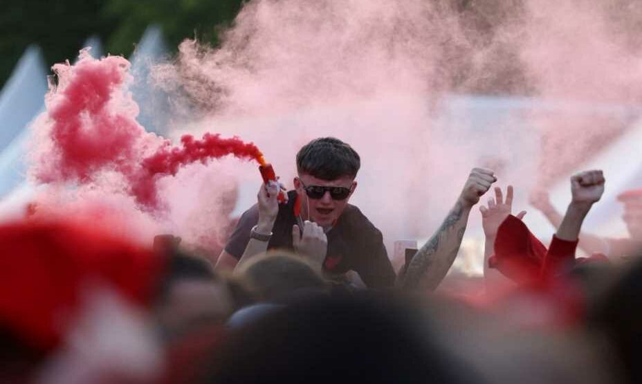 Болельщики Ливерпуля